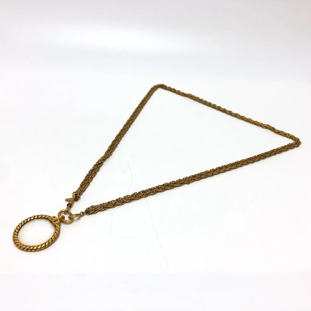 CHANEL Vintage Gold Necklace